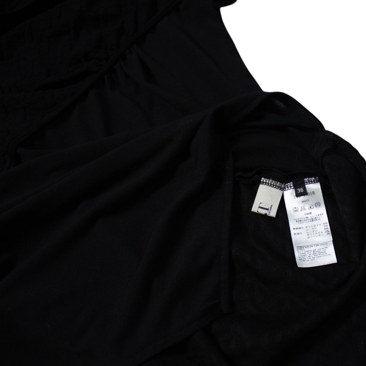 Arturo Tayama Asymmetrical Short Sleeve