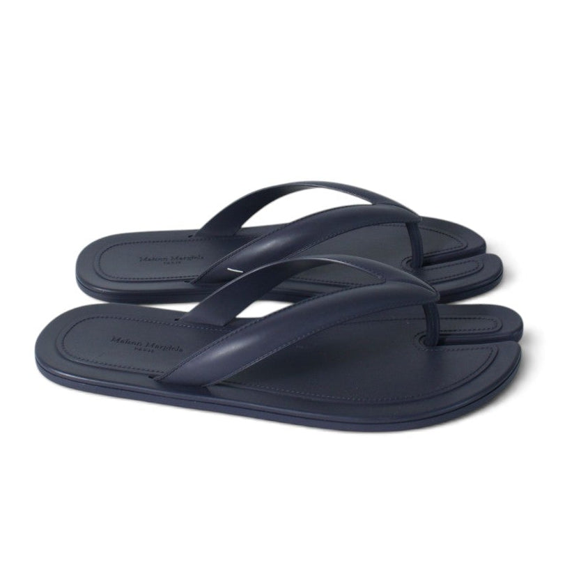 Maison Margiela Navy Tabi Flip Flops