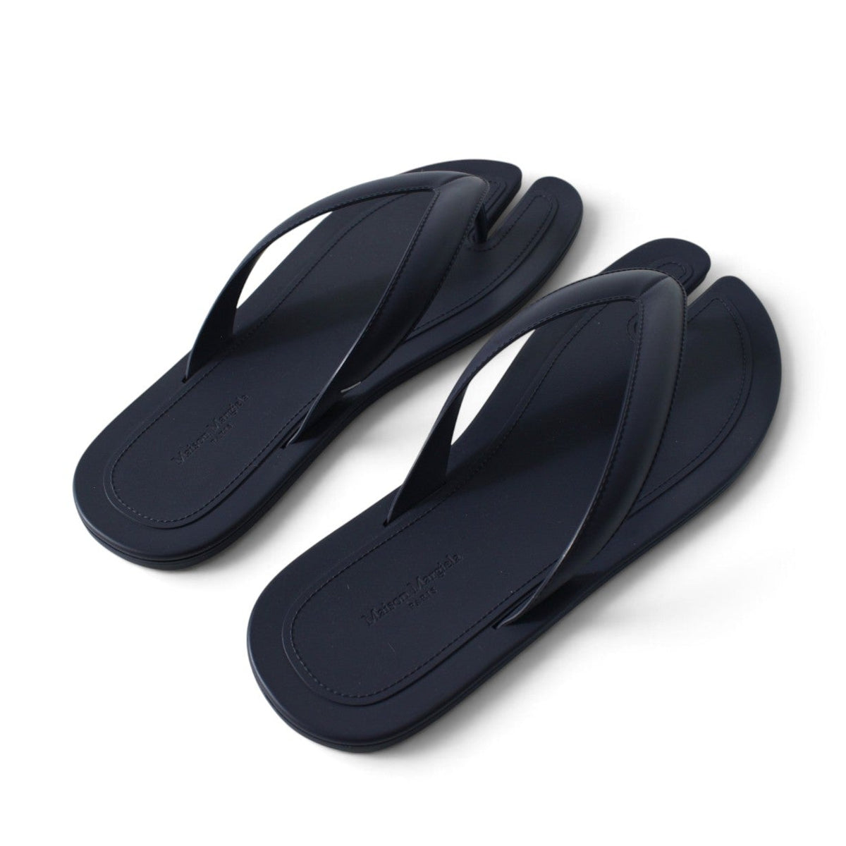 Maison Margiela Navy Tabi Flip Flops