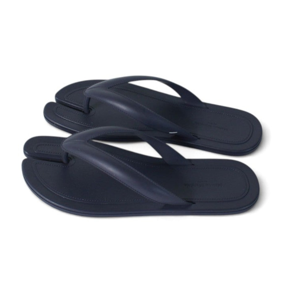 Maison Margiela Navy Tabi Flip Flops
