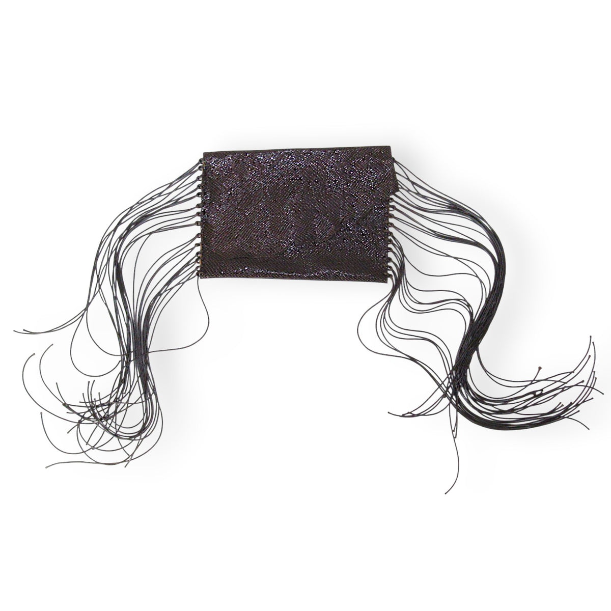 Someone’s Old Trash Snake Skin Clutch
