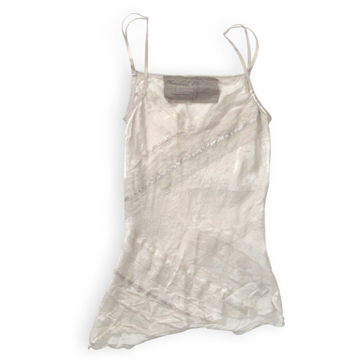 Someone's Old Trash Reworked Satin Top